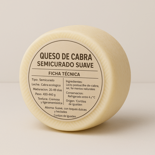 Queso de Cabra - Semicurado Suave
