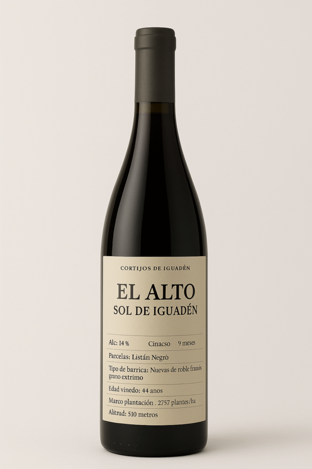 Vino El Alto - Sol de Iguaden