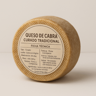 Queso de Cabra - Curado Tradicional