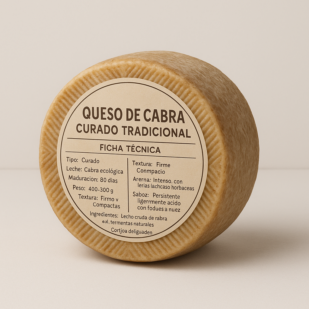 Queso de Cabra - Curado Tradicional
