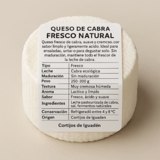Queso de Cabra - Fresco Natural