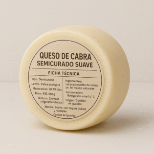 Queso de cabra semicurado